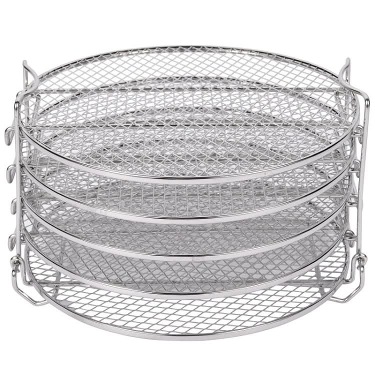 For Ninja Foodi 6.5 /8 QT Stainless Steel Fruit Vegetable Draining Rack Reluova