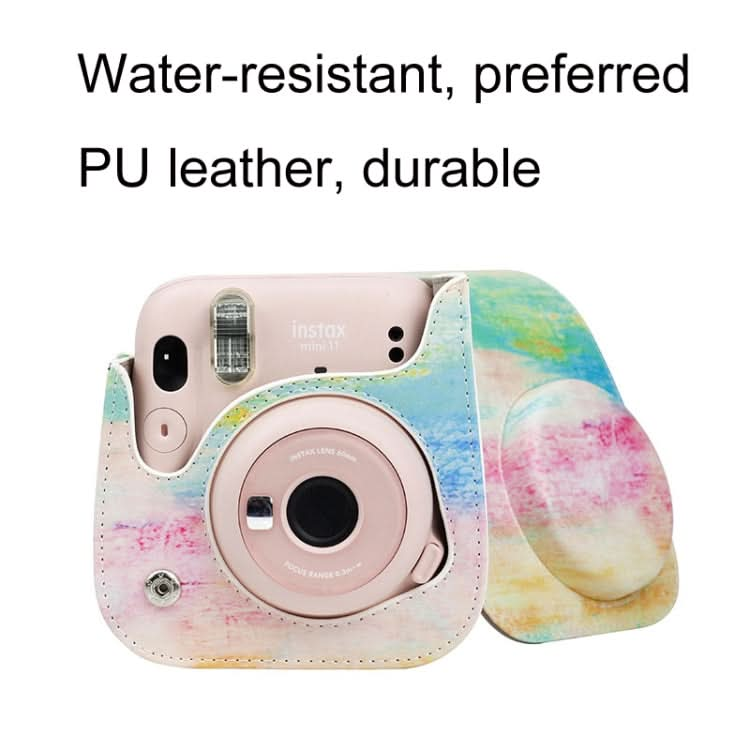 For Instax Mini11 / 9 / 8 PU Cortex Retro Camera Bag Protective Cover My Store