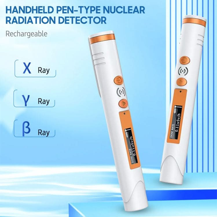 Pen Type Nuclear Radiation Detector Geiger Counter Sound Light Alarm Reluova