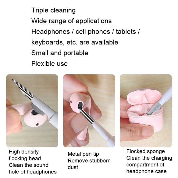 Bluetooth Headset Cleaning Pen Suitable For Headphone Phone Computer Cleaning Device