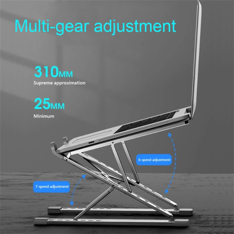 N8 Double-layer Foldable Lifting Aluminum Alloy Laptop Heat Dissipation Stand My Store