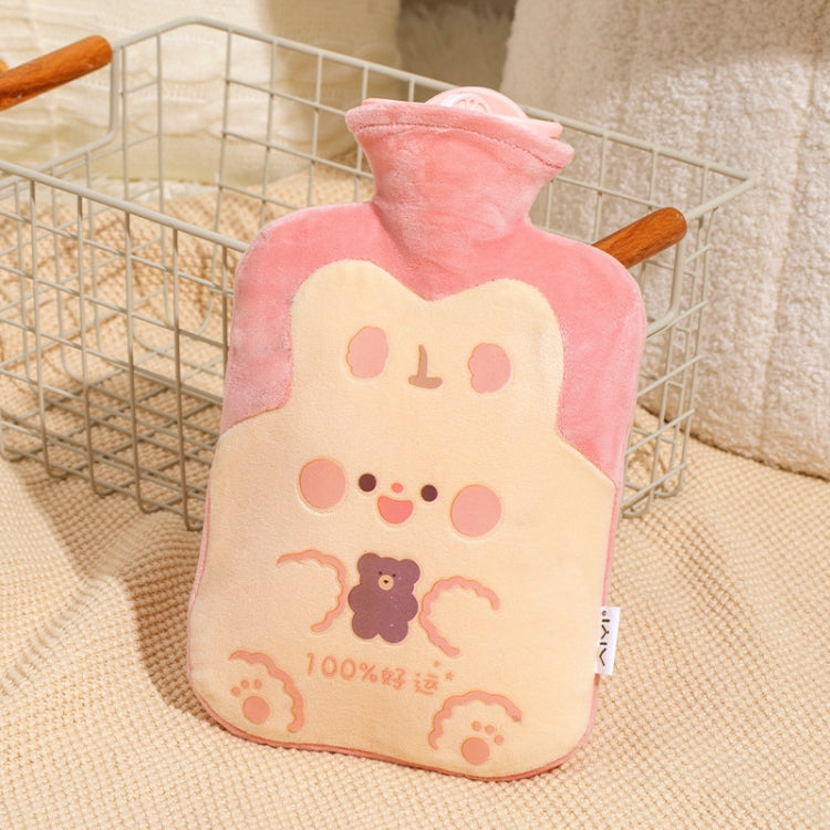 ZS103 Cartoon Plush Water-filled Hot Water Bags Explosion-proof Leak-proof Warming Water Bottle, Spec: My Store