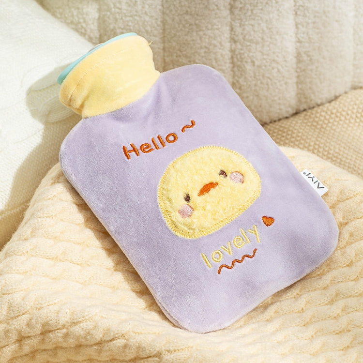 ZS103 Cartoon Plush Water-filled Hot Water Bags Explosion-proof Leak-proof Warming Water Bottle, Spec: