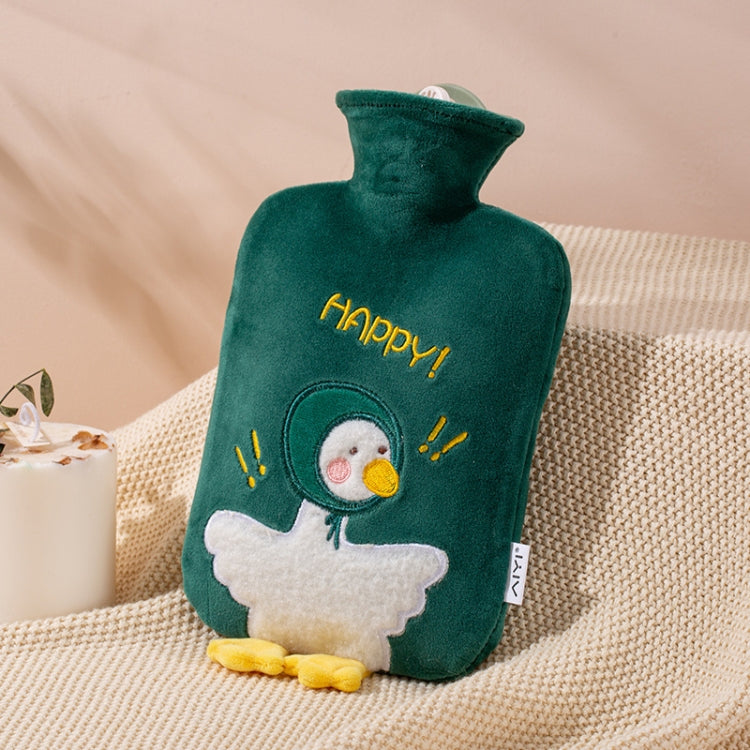 ZS103 Cartoon Plush Water-filled Hot Water Bags Explosion-proof Leak-proof Warming Water Bottle, Spec: