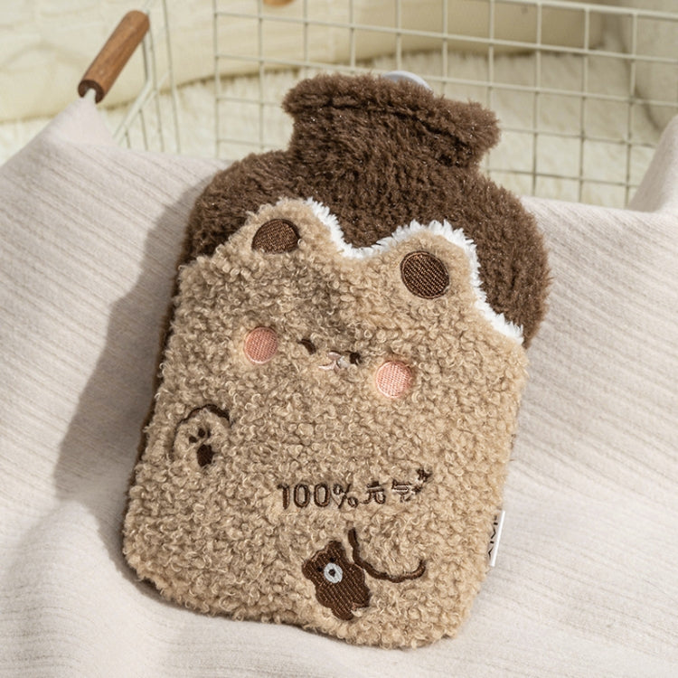 ZS103 Cartoon Plush Water-filled Hot Water Bags Explosion-proof Leak-proof Warming Water Bottle, Spec: My Store