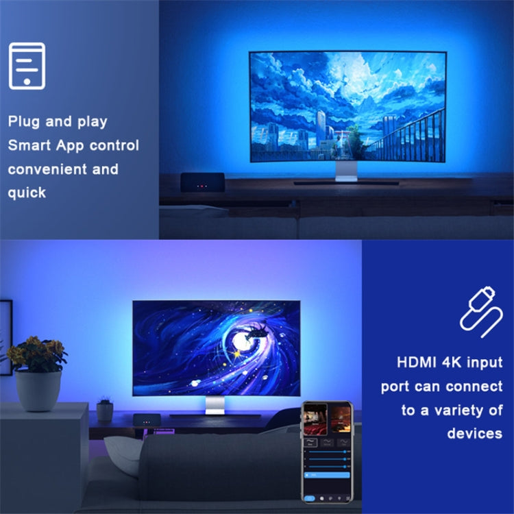 FT003 HDMI TV Screen Screen Synchronous Background Light, Size: My Store