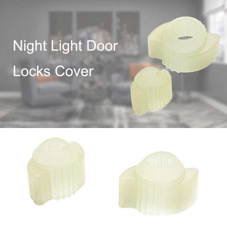 Night Light Door Locks Cover Thickened Anti-Collision Pad Door Lock Protective Cover My Store