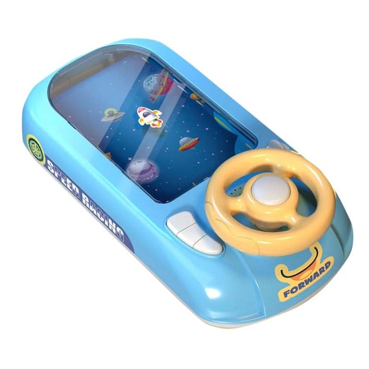 Children Steering Wheel Simulation Driving Toy Educational Electric Desktop Game Machine, Style: Reluova