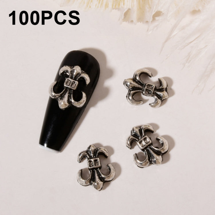 100pcs Nail Crocodile Vintage Alloy Jewelry Nail Metal Accessories, Series 1