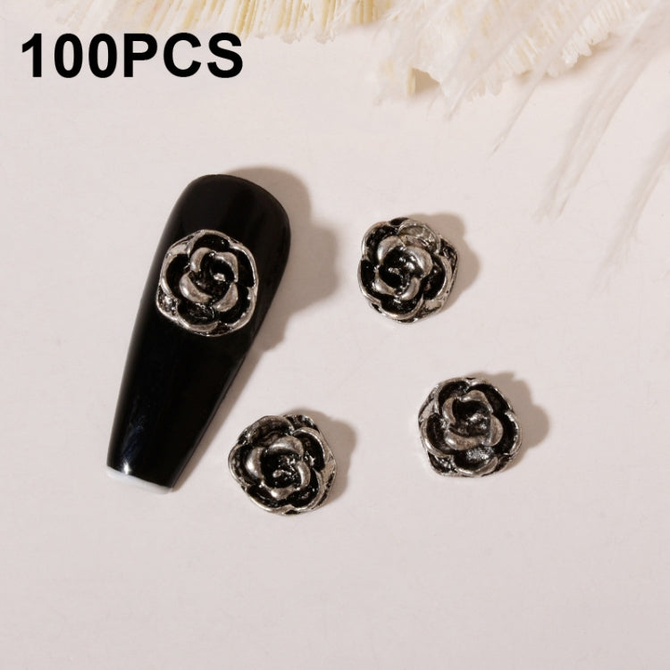 100pcs Nail Crocodile Vintage Alloy Jewelry Nail Metal Accessories, Series 1