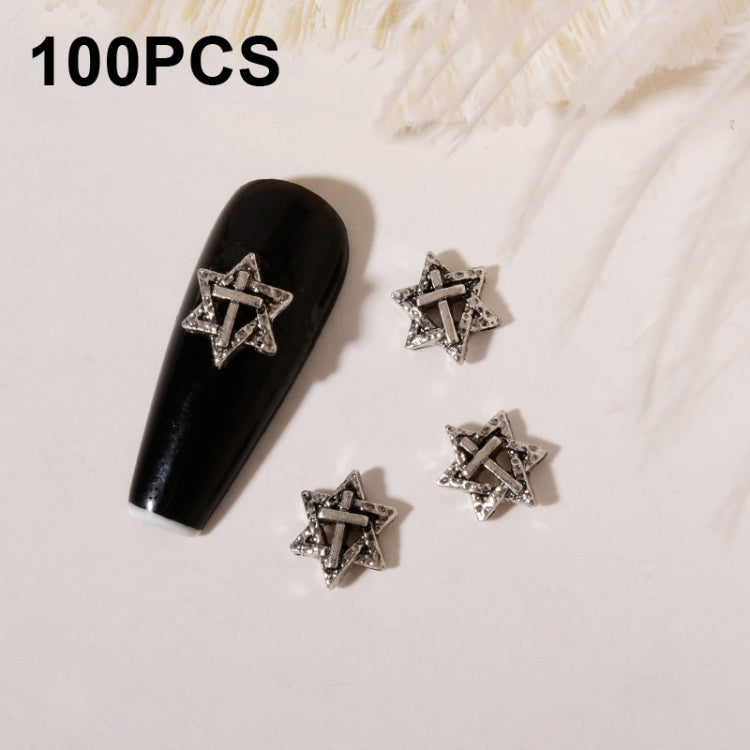 100pcs Nail Crocodile Vintage Alloy Jewelry Nail Metal Accessories, Series 1