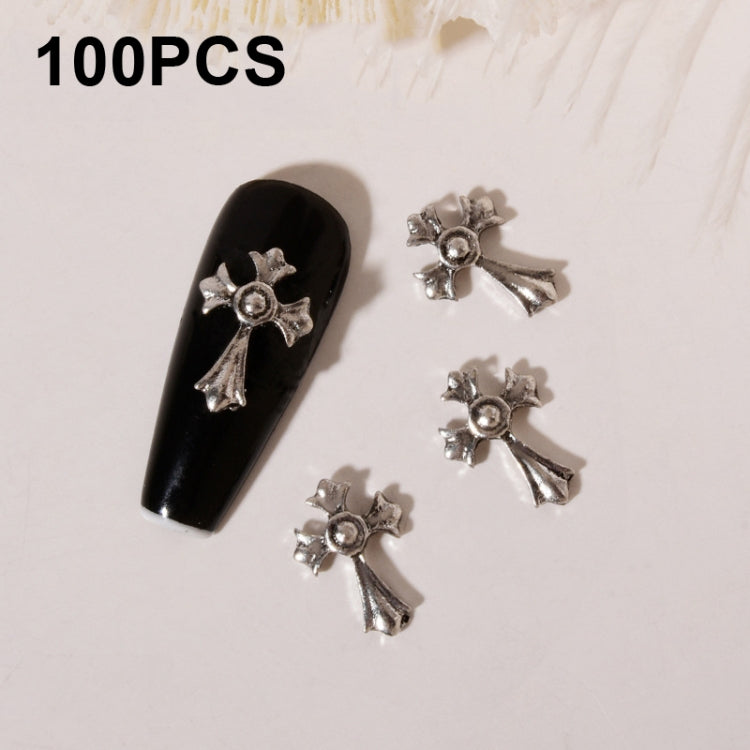 100pcs Nail Crocodile Vintage Alloy Jewelry Nail Metal Accessories, Series 1