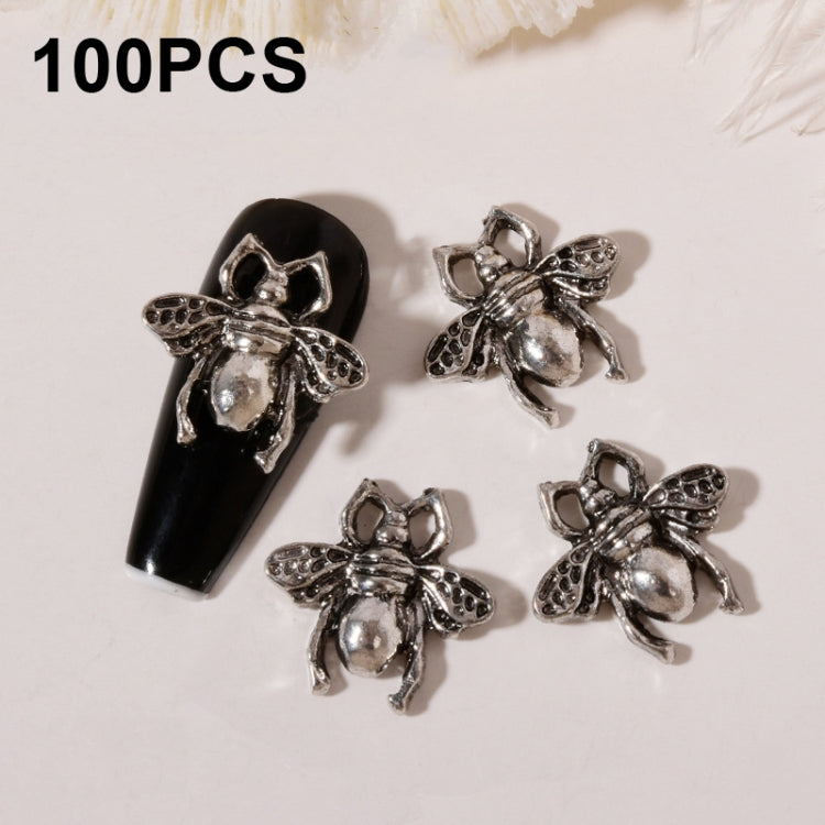 100pcs Nail Crocodile Vintage Alloy Jewelry Nail Metal Accessories, Series 1