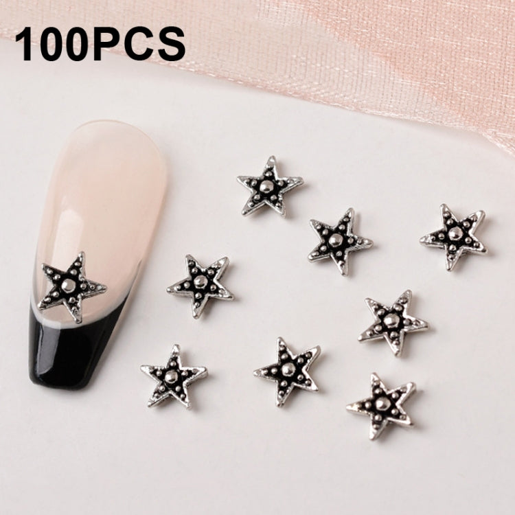 100pcs Nail Crocodile Vintage Alloy Jewelry Nail Metal Accessories, Series 1