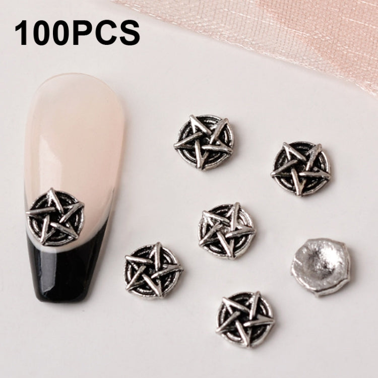 100pcs Nail Crocodile Vintage Alloy Jewelry Nail Metal Accessories, Series 2