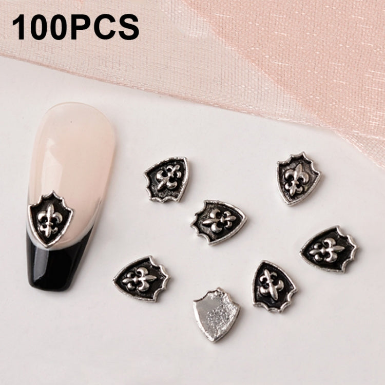 100pcs Nail Crocodile Vintage Alloy Jewelry Nail Metal Accessories, Series 1