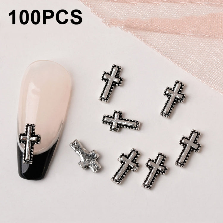 100pcs Nail Crocodile Vintage Alloy Jewelry Nail Metal Accessories, Series 1