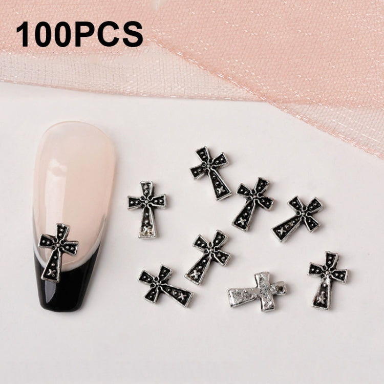 100pcs Nail Crocodile Vintage Alloy Jewelry Nail Metal Accessories, Series 2