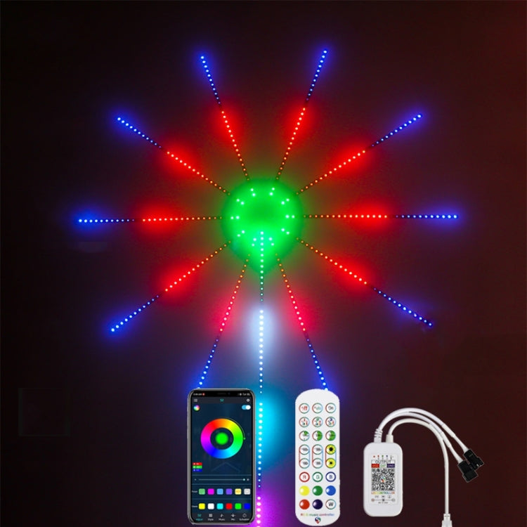 KD0062 USB 24 Key Bluetooth Firework Lantern LED Music Decoration Light My Store