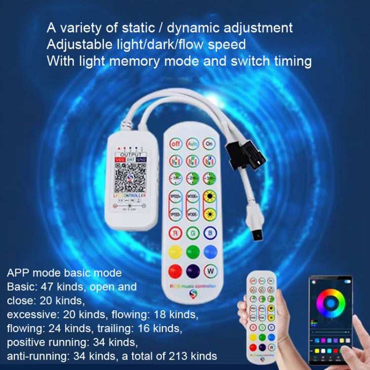 KD0062 USB 24 Key Bluetooth Firework Lantern LED Music Decoration Light My Store