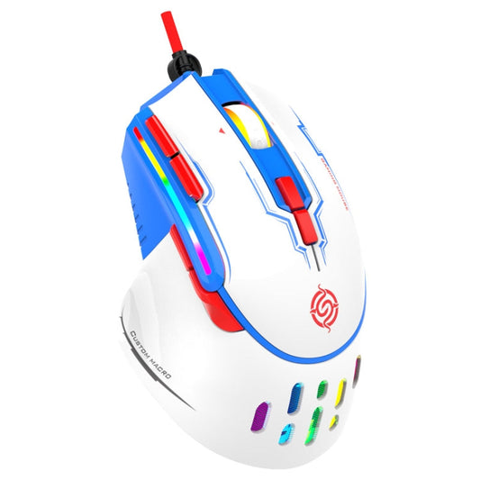 K-Snake Q15 9 Keys RGB Light Effect Wired Mechanical Mouse, Cable Length: 1.5m