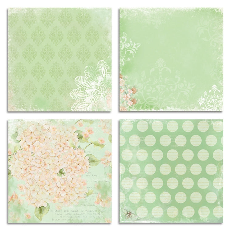 1 Sets PA1514 DIY Album Clipboard Handbook Card Background Paper, Size: 6 inch