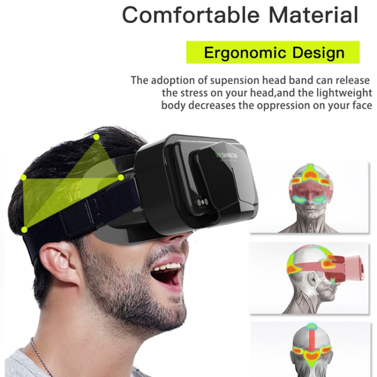 VRSHINECON G10 Headwear 3D Virtual VR Glasses