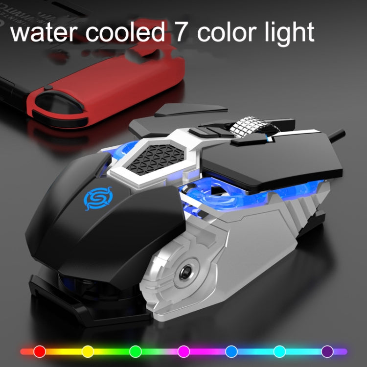 K-Snake Q18 9 Keys 6400DPI Glowing Machine Wired Gaming Mouse, Cable Length: 1.5m My Store