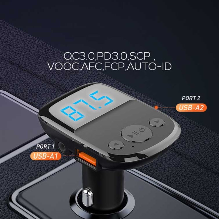 LDNIO C706Q QC3.0+AUTO-ID Car Bluetooth FM Music Digital Display Car Charger ÎҵÄÉ̵ê