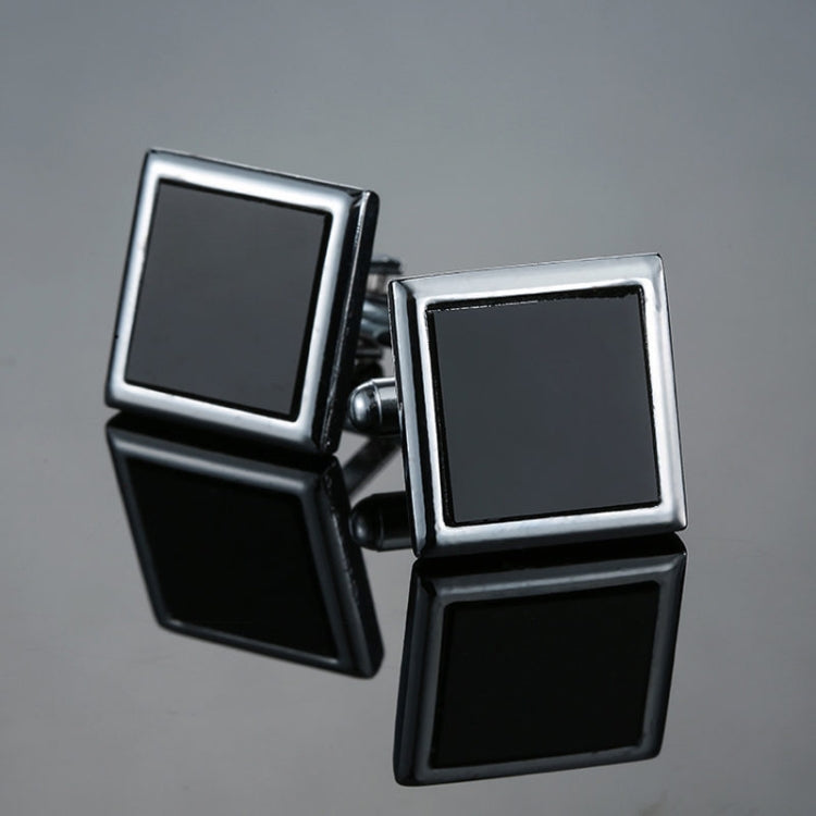 Laser Metal Brass Men Shirt Cufflinks