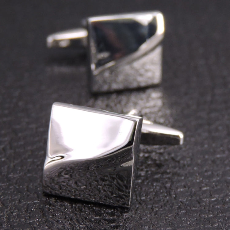 Laser Metal Brass Men Shirt Cufflinks Reluova