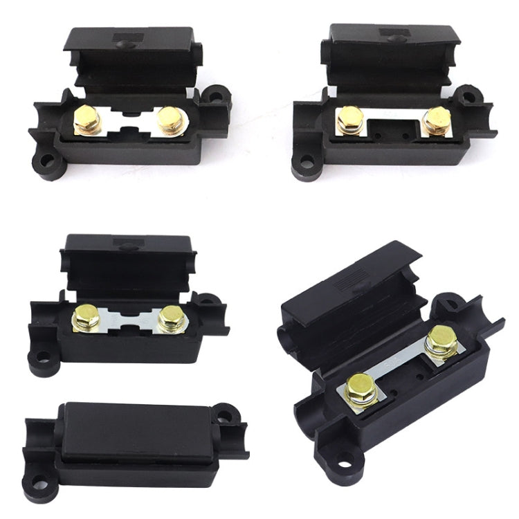 10pcs Small Fork Bolt Fuse Block Car Air Conditioning All The Way Fuse Box Fuse Holder