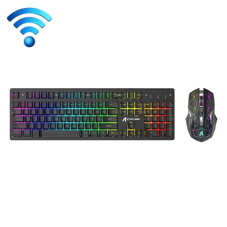 Attack Shark T3RGB RGB Luminous Wireless Keyboard And Mouse Set My Store