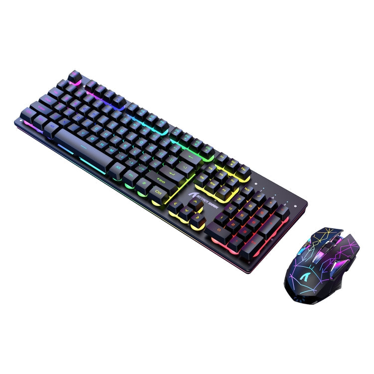 Attack Shark T3RGB RGB Luminous Wireless Keyboard And Mouse Set My Store