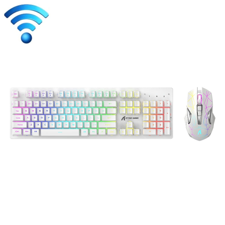 Attack Shark T3RGB RGB Luminous Wireless Keyboard And Mouse Set My Store