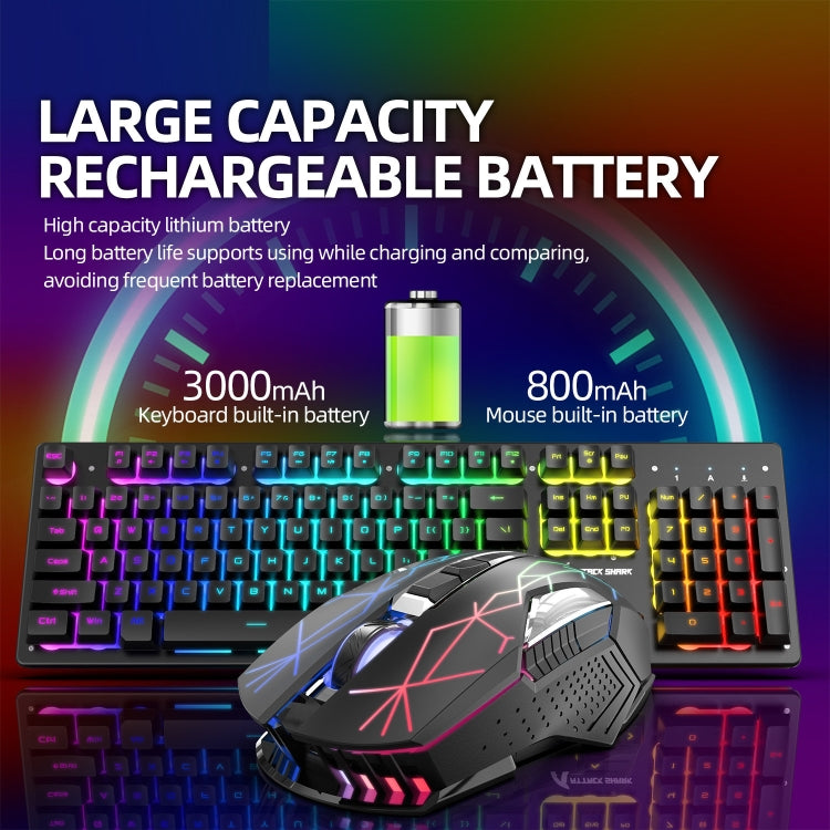 Attack Shark T3RGB RGB Luminous Wireless Keyboard And Mouse Set