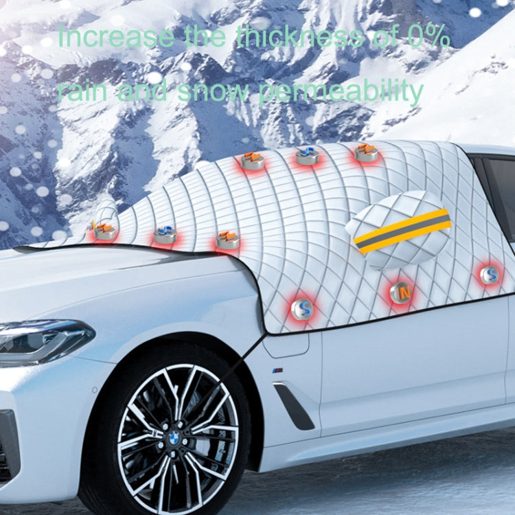 SUITU R-3945 Car Winter Front Glass Snow Shield Defrost Sunshade Thickened Car Clothing, Style: ÎҵÄÉ̵ê