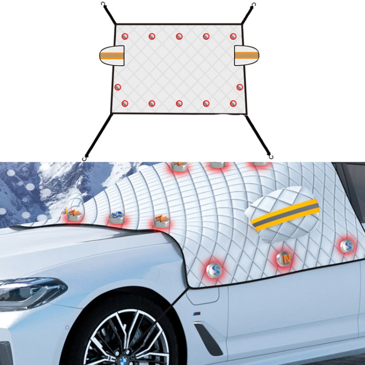 SUITU R-3945 Car Winter Front Glass Snow Shield Defrost Sunshade Thickened Car Clothing, Style: ÎҵÄÉ̵ê