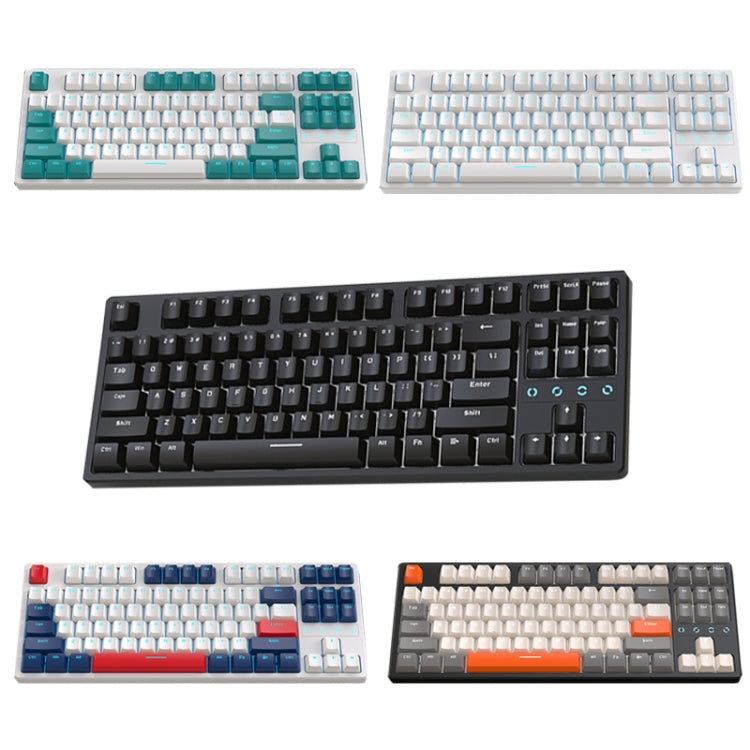 ZIYOU LANG K87 87-Keys Hot-Swappable Wired Mechanical Keyboard, Cable Length: 1.5m, Style: My Store