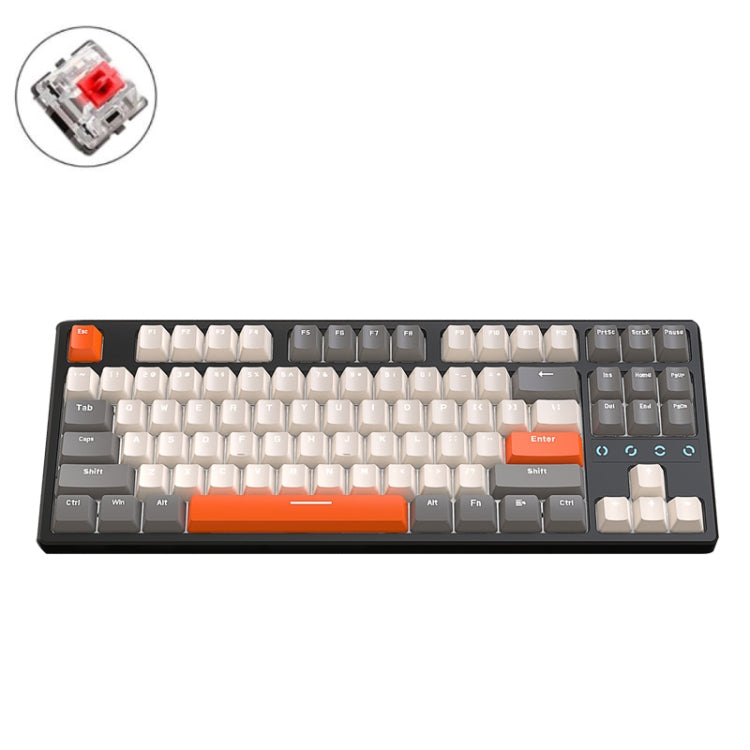 ZIYOU LANG K87 87-Keys Hot-Swappable Wired Mechanical Keyboard, Cable Length: 1.5m, Style: My Store