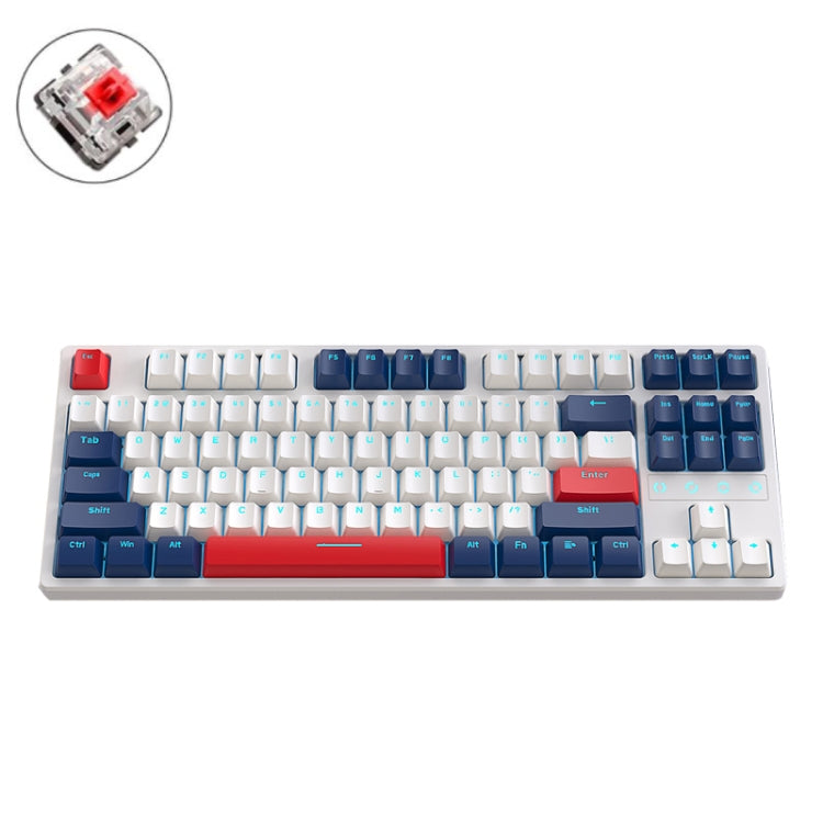 ZIYOU LANG K87 87-Keys Hot-Swappable Wired Mechanical Keyboard, Cable Length: 1.5m, Style: My Store