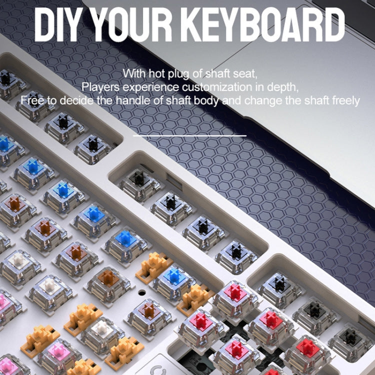 ZIYOU LANG K87 87-Keys Hot-Swappable Wired Mechanical Keyboard, Cable Length: 1.5m, Style: My Store