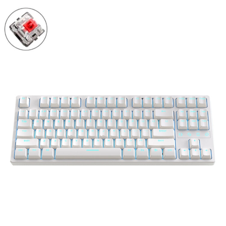 ZIYOU LANG K87 87-Keys Hot-Swappable Wired Mechanical Keyboard, Cable Length: 1.5m, Style: