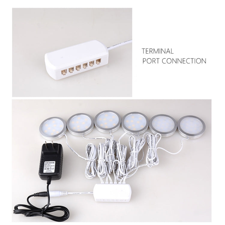 6 Ports 2510 Hub Splitter Junction Box Distributer Connectors Cabinet Light Adapter My Store