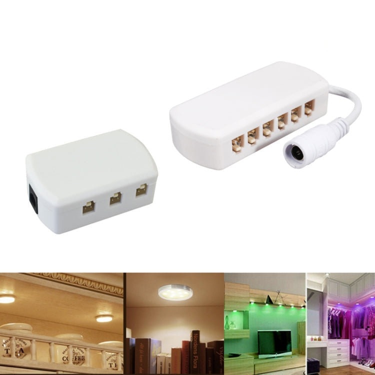 6 Ports 2510 Hub Splitter Junction Box Distributer Connectors Cabinet Light Adapter My Store