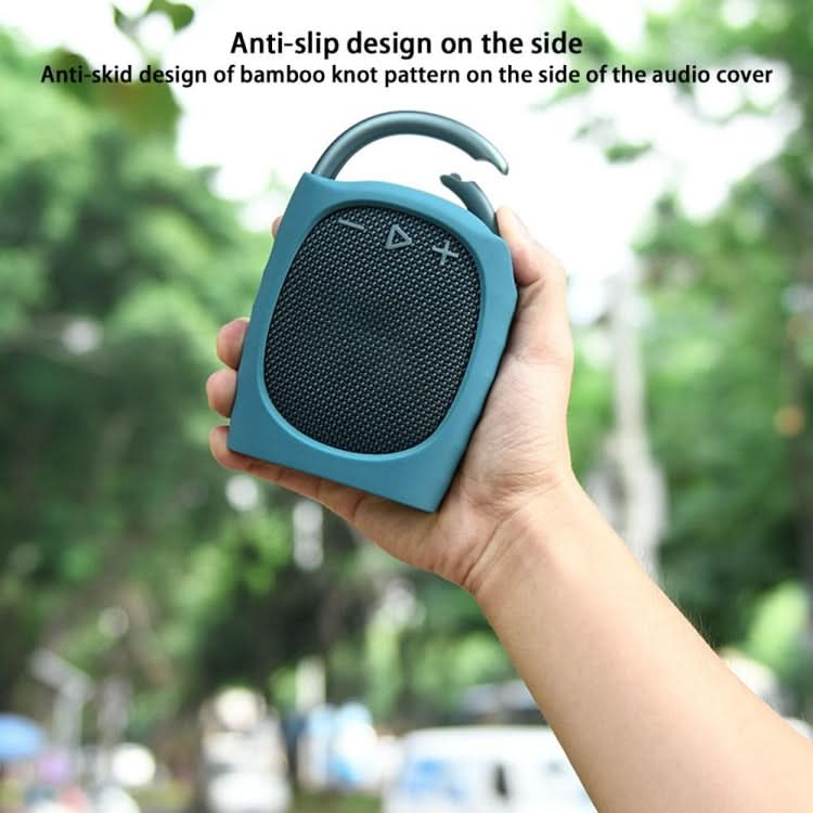 For JBL Clip 4 Bluetooth Speaker Silicone Case Protective Cover With Straps