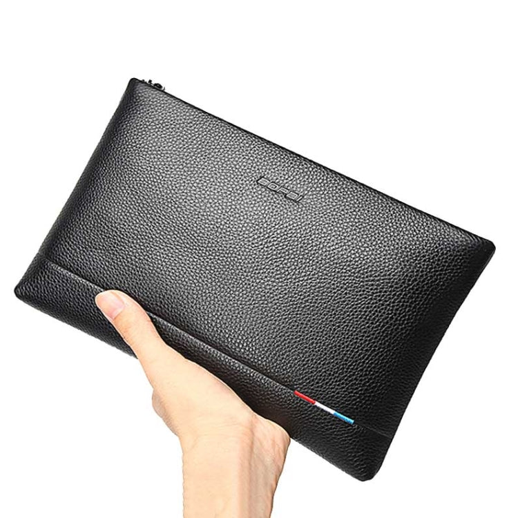 Bopai 12-122271 Large-capacity Business Men Wear-resistant Leather Clutch Bag My Store