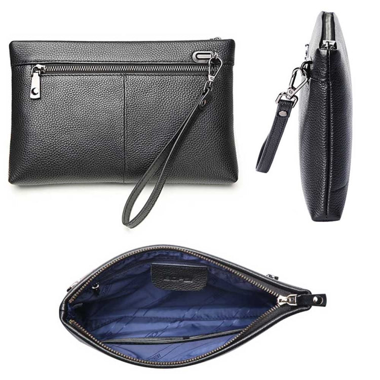 Bopai 12-122271 Large-capacity Business Men Wear-resistant Leather Clutch Bag My Store