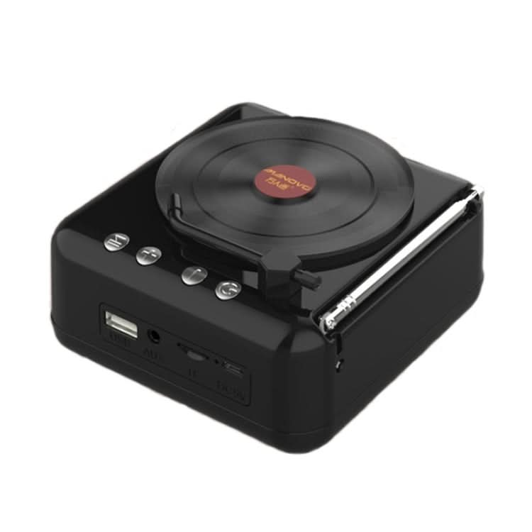 H3 Retro Vinyl Record Player Shape Mini Bluetooth Speaker