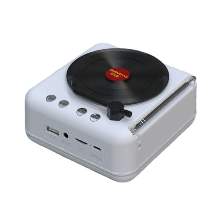 H3 Retro Vinyl Record Player Shape Mini Bluetooth Speaker